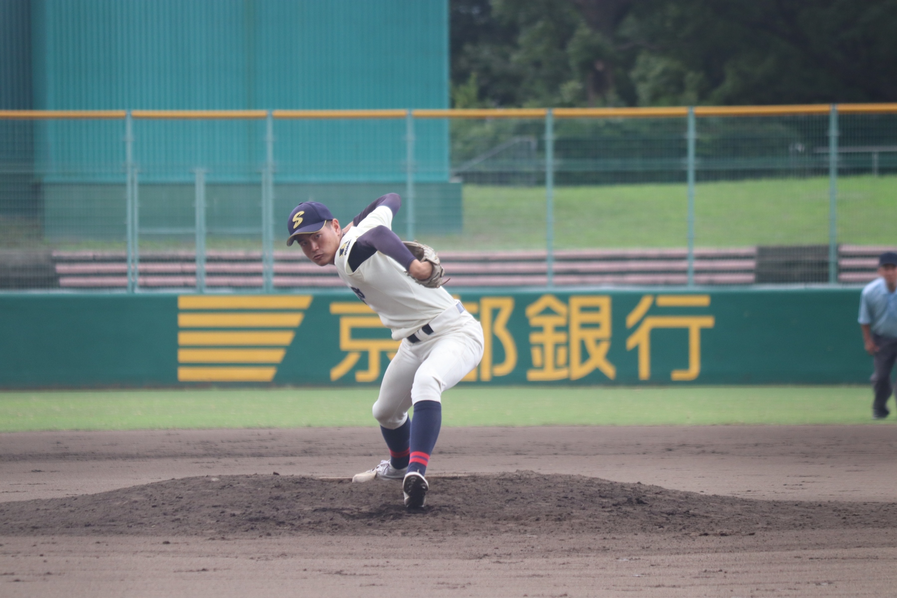京都成章高校野球部 グラコン - ナイロンジャケット